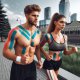 Sports Athletic Weightlifting Adhesive Thumb Cohesive Kinesiology Recovery Tape Wrap for Muscle Fitness 50mm, Beige
