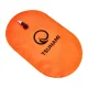 4Fizjo TSUNAMI Inflatable Swim Safety Buoy, Orange