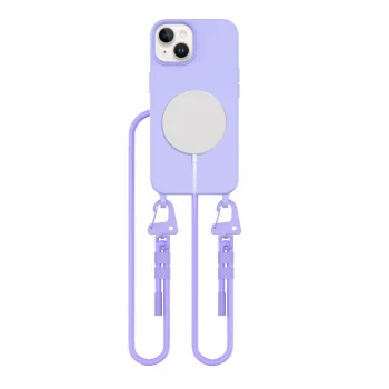 Tech-Protect iPhone 14 Case MagNecklace MagSafe, Lavender