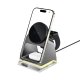 Tech-Protect QI15W-A43 3in1 Wireless Charger with MagSafe, Black