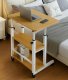 Adjustable Rolling Laptop Desk and Overbed Table with Wheels