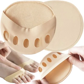 Soulima Invisible Shoe Liners, Nude