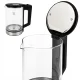 Electric Kettle, Glass, 1500W, 2L, LED Illumination, Black