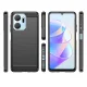Carbon Case Phone Cover for Honor Play 40 Plus / Honor X7a, Black