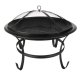 Grill Garden Fireplace Hearth with a Lid, 56cm