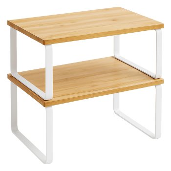 Kitchen Countertop Organizer Shelf Set of 2 for Spices and Bathroom Storage