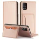 Wallet Case for Samsung Galaxy A13 5G with Card Slots and Stand, Pink