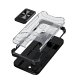 Crystal Ring Case triecienizturīgs vāciņš iPhone 13 mini, ar statīvu, melns