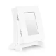 Modernhome FH-JC0120 Jewelry Box with Mirror, White