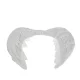 Kruzzel Angel Costume with Wings and Skirt, White