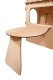 Wooden Garden Playhouse for Kids with Chalkboard and Table, 86 x 137 x 105 cm