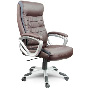 Sofotel 2261 Eco-Leather Office Chair, Brown