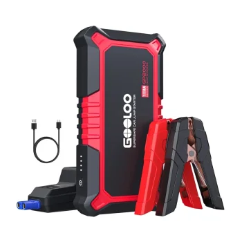 GOOLOO GP2000 37Wh 2000A 12V Jump Starter and Power Bank
