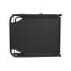 Folding Camping Bed with Cushion, Black