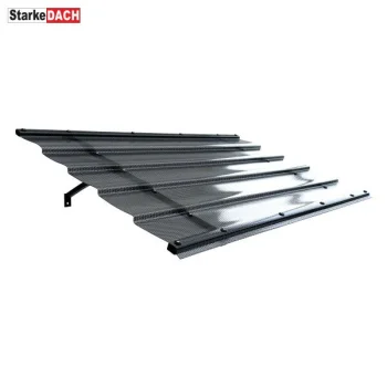 Straight Canopy STARKEDACH Diamonds T-150, Dark Gray, 150 x 95.4 cm