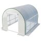 Walk-in Garden Greenhouse Polytunnel with Mosquito Net Windows 3x2x2m