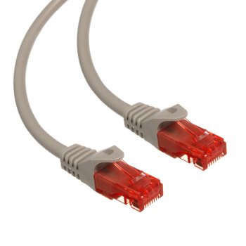 Сетевой кабель Maclean MCTV-303 UTP Cat6 Patchcord, 3м, Серый