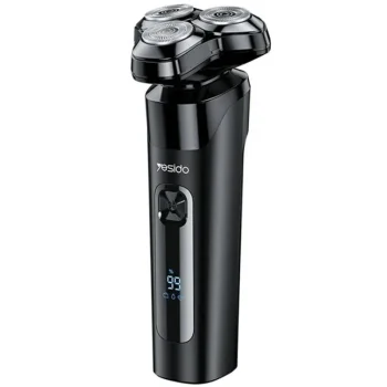 Electric Shaver Yesido MG05, 600 mAh, IPX7, 3 Blades, Black