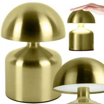 Wireless Touch LED Table Lamp, 3 Light Modes, Rechargeable