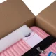 TRIZAND 00026663 3-in-1 Suitcase Set, Pink
