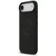Mercedes Leather Vintage Logo MagSafe Case for iPhone Air Black