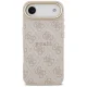 Guess 4G PU Classic Logo MagSafe Case for iPhone 17 Air - Pink