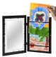 Black Wooden Photo and Art Frame (A4)