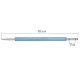Neo-Sport Trampoline Lower Pole for 8-15 ft Trampolines, Blue