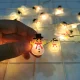 LED Christmas Lights Snowman, 20 LED, 200 cm