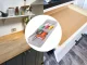 Kitchen Cutlery Drawer Organizer, Grey