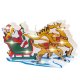 Wall Windows LED Light Decoration Christmas Sled