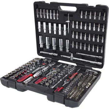 KS Tools CHROMEplus Socket Set 1/4", 3/8", 1/2", 195 pcs