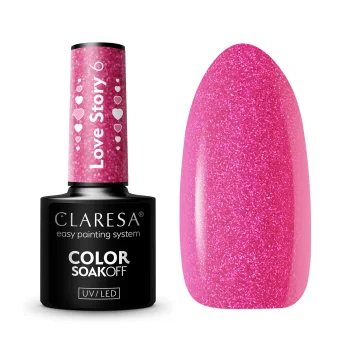 Claresa Love Story 6 Gel Polish, 5g