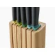 Joseph Joseph Elevate 5-Piece Knife Set with Bamboo Block