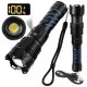 Tactical LED Flashlight Trizand 26949 1500lm 5000mAh, black