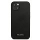 Apple iPhone 13 6.1\" Karl Lagerfeld Silicone Plaque Case Cover (KLHCP13MSLMP1K), Black