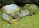 Kids 3-in-1 Play Tent with Tunnel Moro, 230x70x85cm