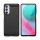 Flexible Carbon Pattern Case for Samsung Galaxy M54, Black
