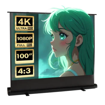 Maclean MC-211 Portable Floor Projector Screen 100" 4:3