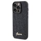 Guess iPhone 14 Pro Max Case Disco Metal Script, Black