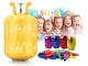 Ricokids Helium Cylinder 0.20m3 with Balloons and Ribbon