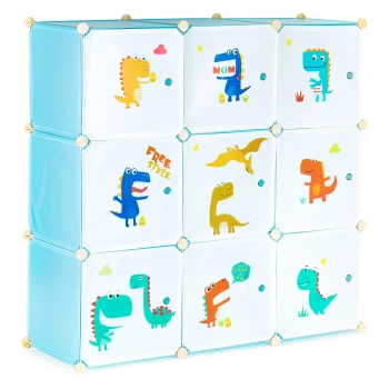 Modernhome PJJCBS0009-09A Children's Modular Wardrobe 9 Shelves