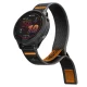 Spigen Athlex Air Watch Strap for Garmin 22mm Quick Release, Black and Orange