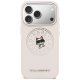 Karl Lagerfeld Point & Choupette Sketch MagSafe Phone Case Cover iPhone 17 Pro - Pink