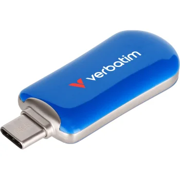 USB-C Flash Drive Verbatim Plectra 30232 64GB USB 3.2 Blue