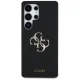 Guess Silicone Big 4G Logo Bottom Script Case for Samsung Galaxy S25 Ultra, Black