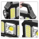 Solar Rechargeable Flashlight, 6000K