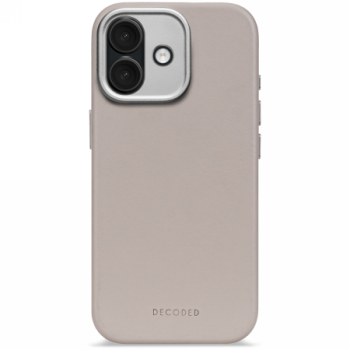 Decoded Leather Backcover MagSafe Phone Case Cover iPhone 17 - beige