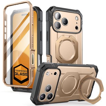 Supcase UB Grip Pro Mag MagSafe Phone Case Cover iPhone 17 Pro Max - Gold
