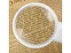 Handheld Magnifying Glass with LED Light 3x 75mm Lens, White